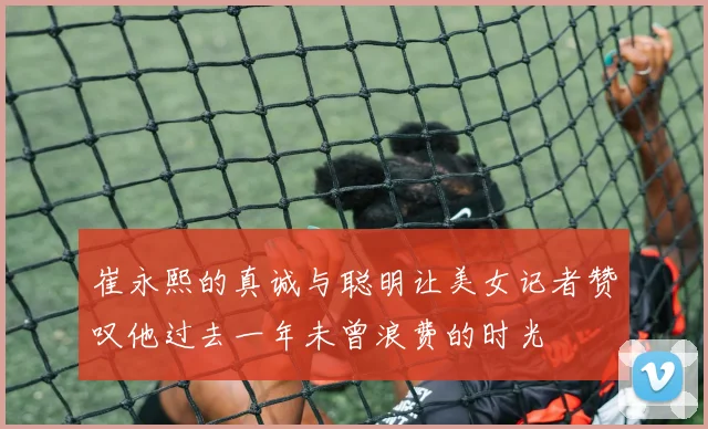 崔永熙的真诚与聪明让美女记者赞叹他过去一年未曾浪费的时光