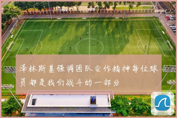 泽林斯基强调团队合作精神每位球员都是我们战斗的一部分